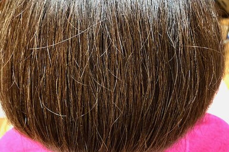 白髪を無くすヘアカラー画像